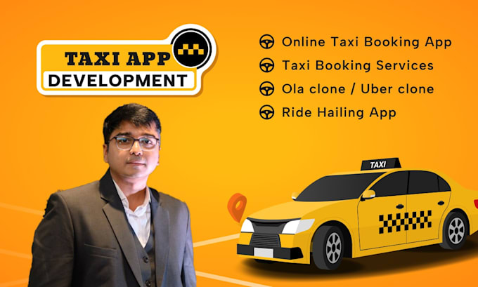 develop taxi booking app rideshare app, ola uber clone, cab booking app