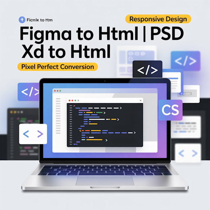 convert figma to HTML PSD to HTML with bootstrap tailwind