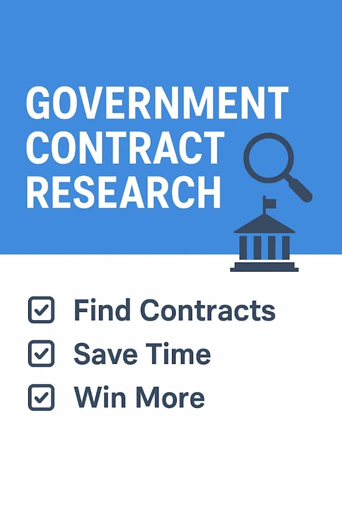 government contract research and opportunities