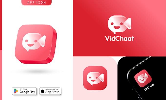 design modern app logo for android IOS