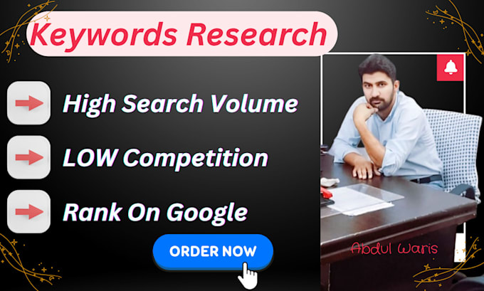 seo keywords research and competitor analysis