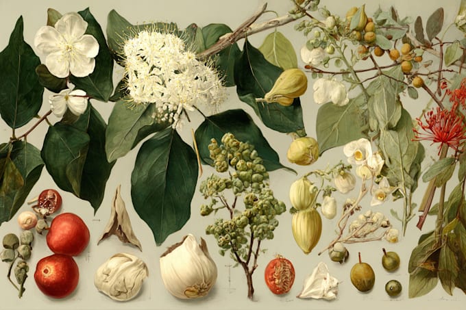 draw botanical illustration art