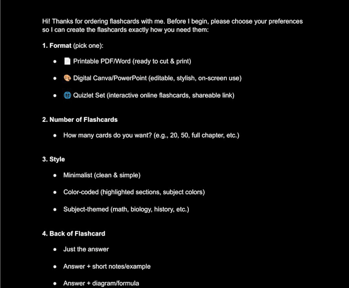 create simplified study notes, summaries, and flashcards for medical students