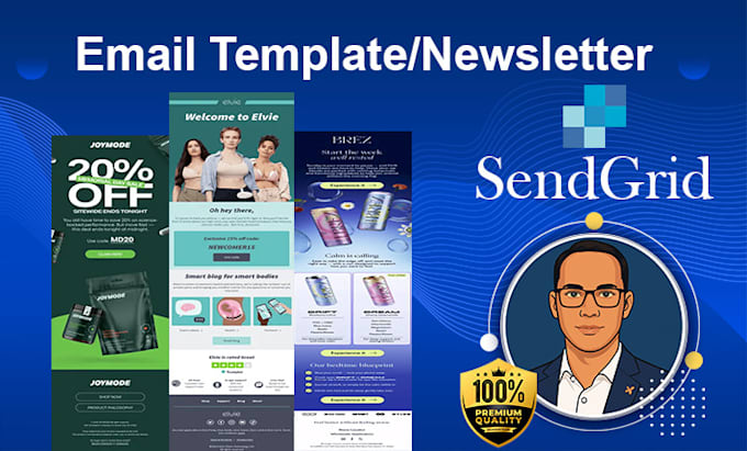 design email template, sendgrid email newsletter template
