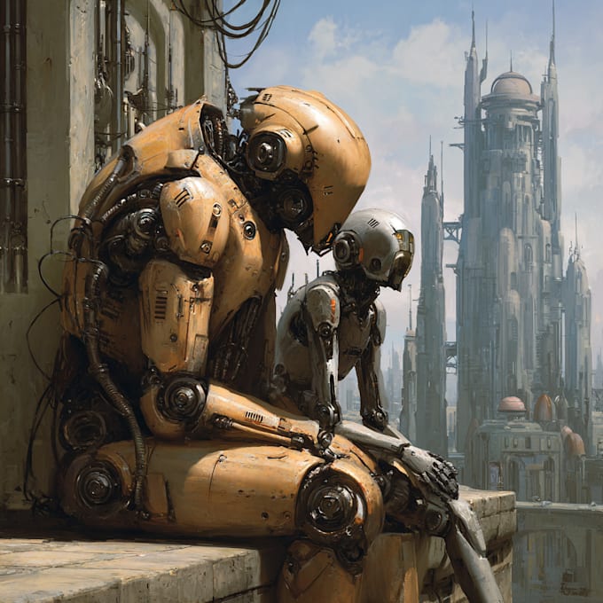 design sci fi illustration and sci fi art