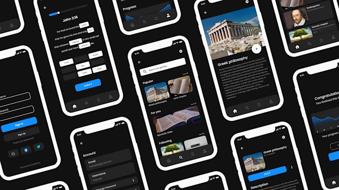 design a ui ux website