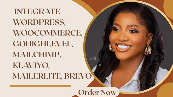 integrate wordpress woocommerce with ghl, klaviyo,mailerlite,mailchimp and brevo
