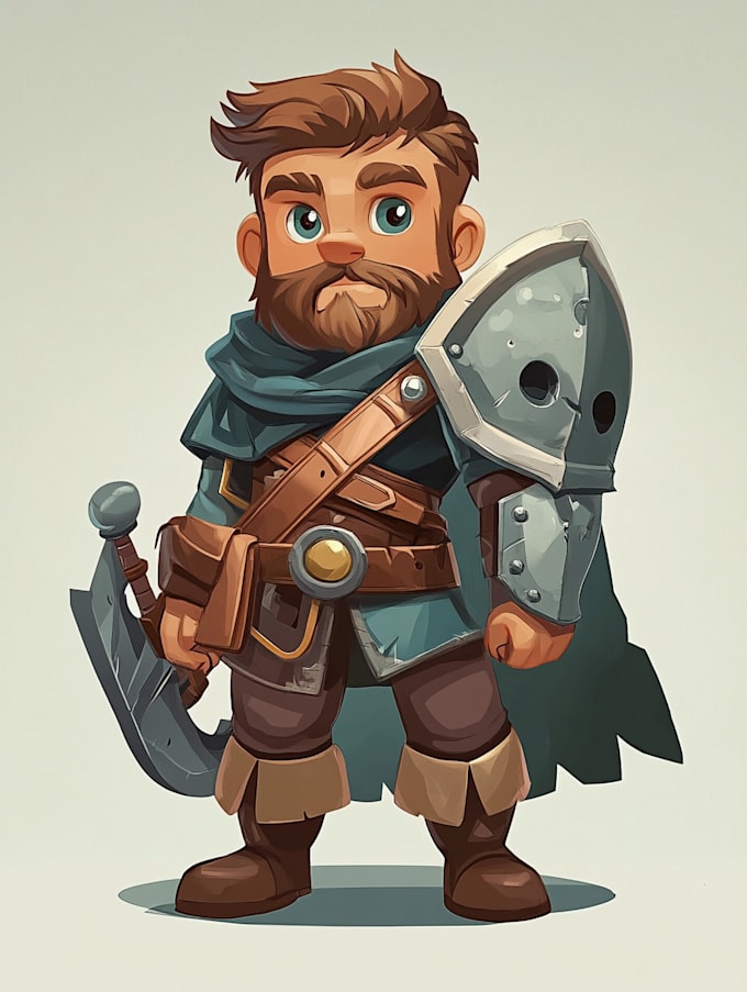 draw 2d game character or 2d game character