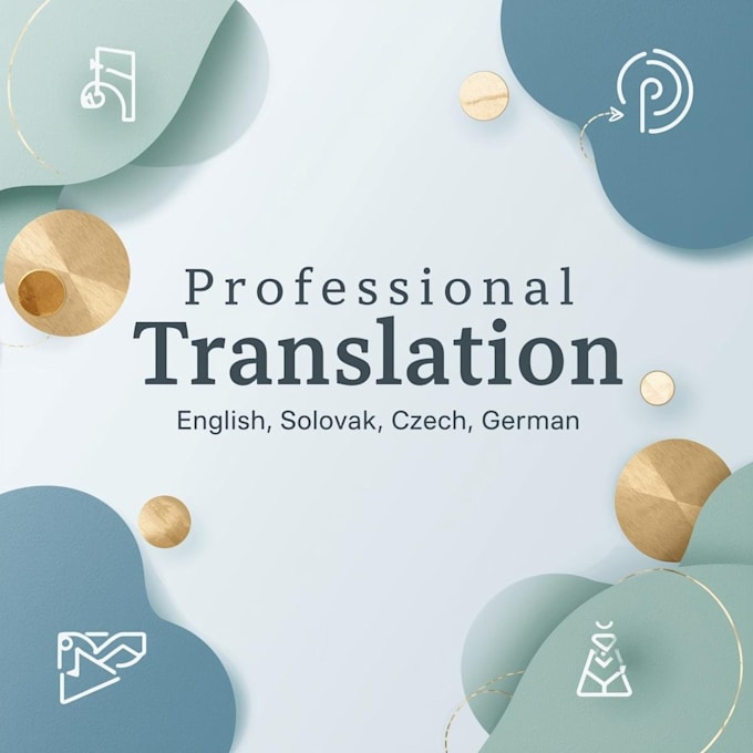 translate and proofread your text between english, slovak, czech and german
