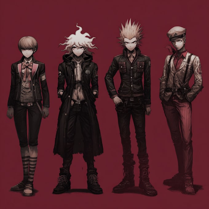 Create an danganronpa inspired character in anime style by Athastos ...