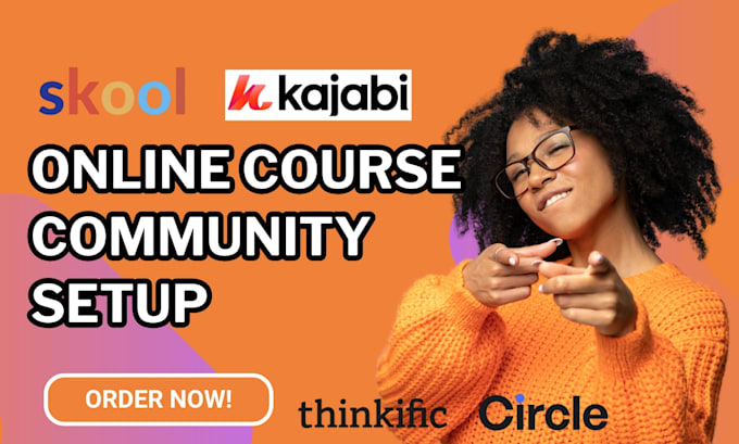 setup skool online course skool community circle so kajabi mighty networks
