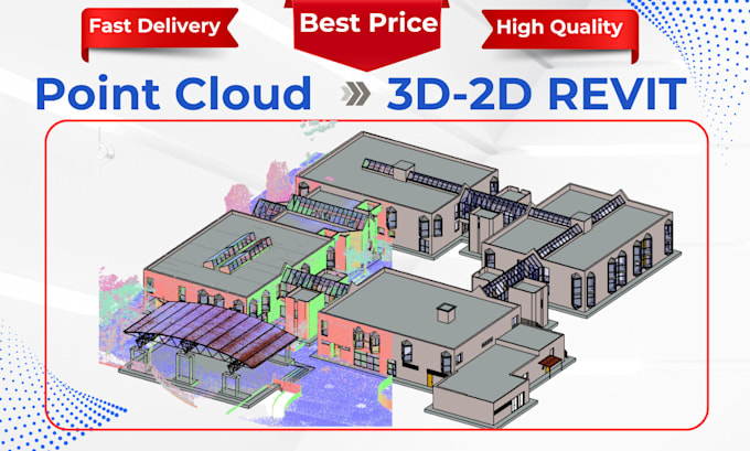 convert point cloud to 3d 2d revit architecture scan to bim