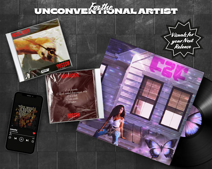 create powerful album art for alternative musicians