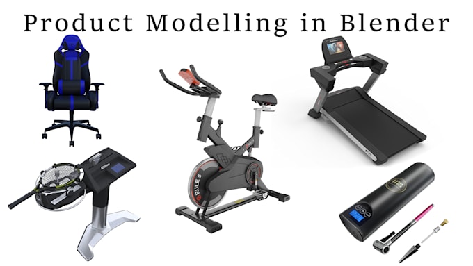 do 3d product modelling and rendering in blender