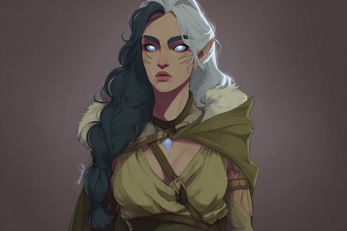 do dnd character art illustration commissions