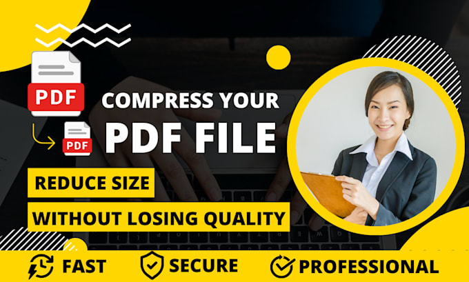 compress your PDF files to reduce size without losing quality