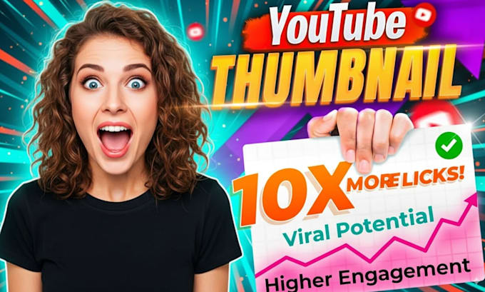 design eyecatching youtube thumbnails