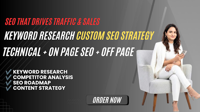 do keyword research and create SEO strategy for for 1st rank