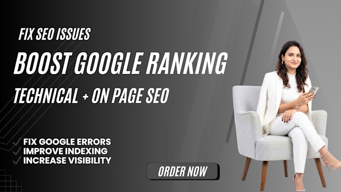 fix SEO issues and improve your website ranking on google