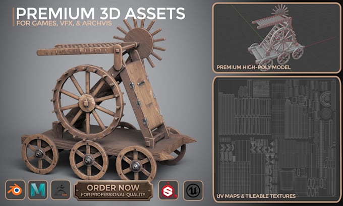 provide expert 3d uv unwrapping and substance painter texturing