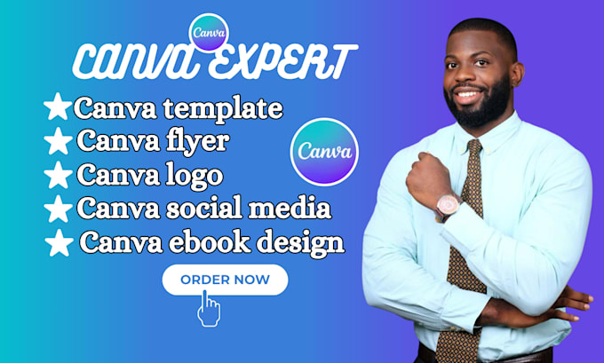 Design canva template, canva flyer, canva logo, canva ebook, canva ...