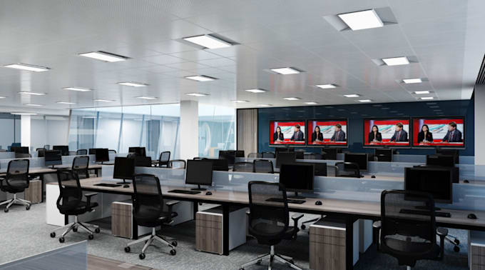 create 3d workspace,interior design,commercial office design,cgi furniture setup