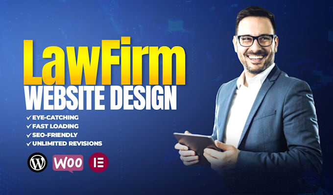 do law firm website development using elementor pro