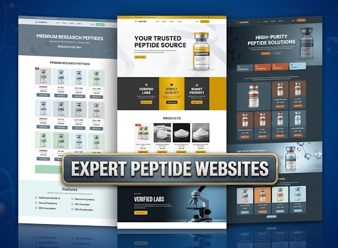 design research peptide store fda complaint peptide website