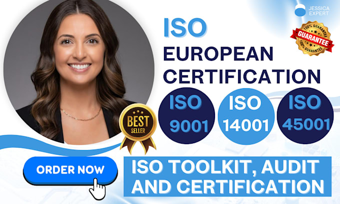 create iso 9001, 14001, 45001 certification, audit and documentation