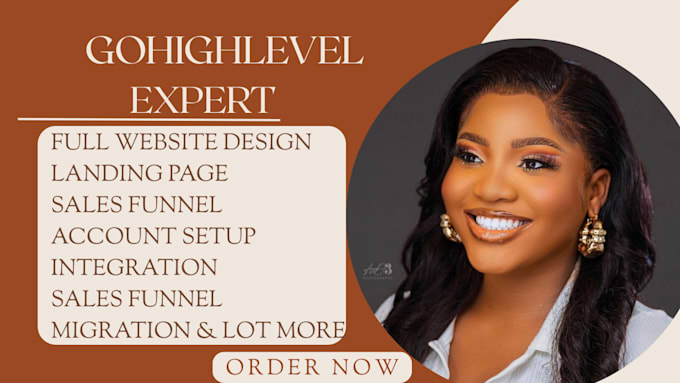 build your gohighlevel website, a2p 10dlc setup, sales funnel, and workflows
