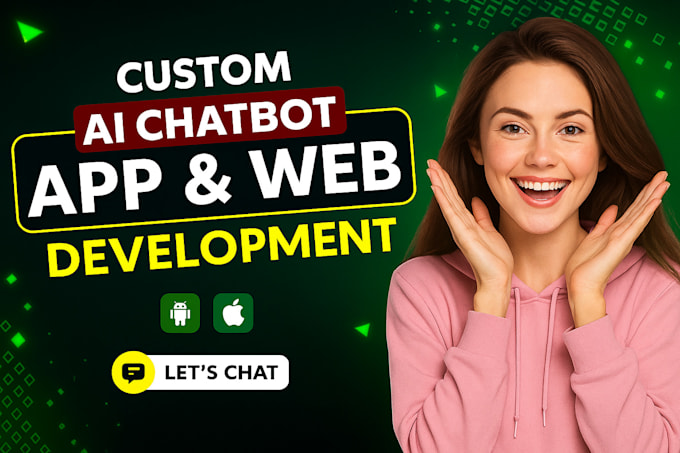 develop chatgpt ai mobile app, website, saas app, chatbot or ai software