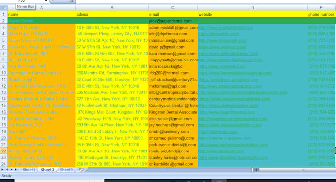 do web research, copy paste, excel data entry, and web scraping