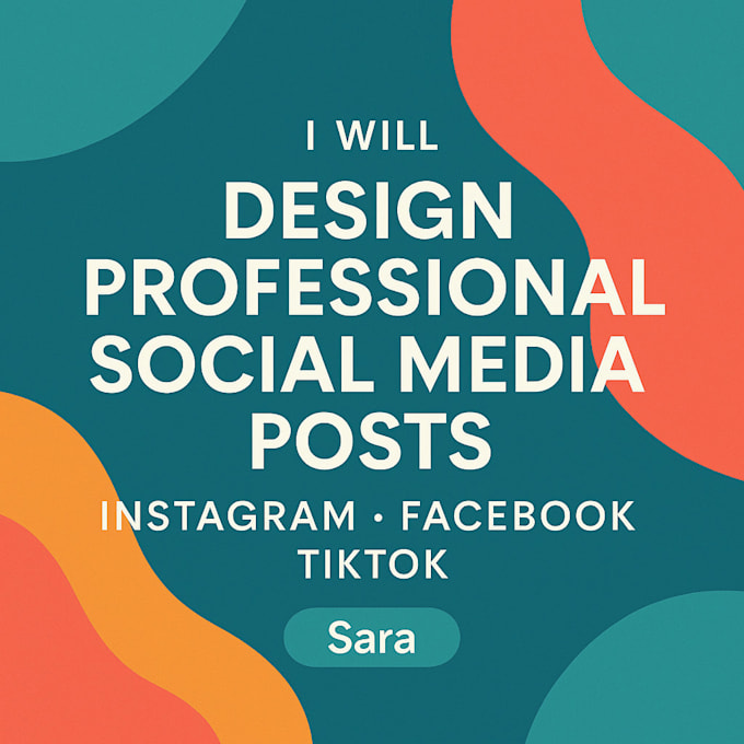 Design professional and eye catching social media posts for instagram ...