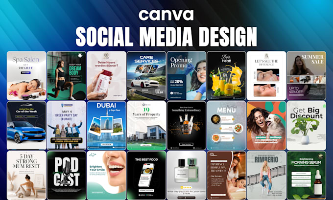 design social media post, canva template, ad for instagram, facebook, linkedin