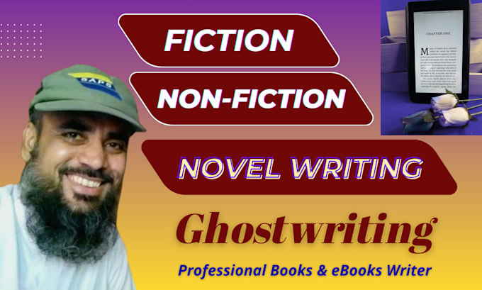 be your ghostwriter for novels and ebooks