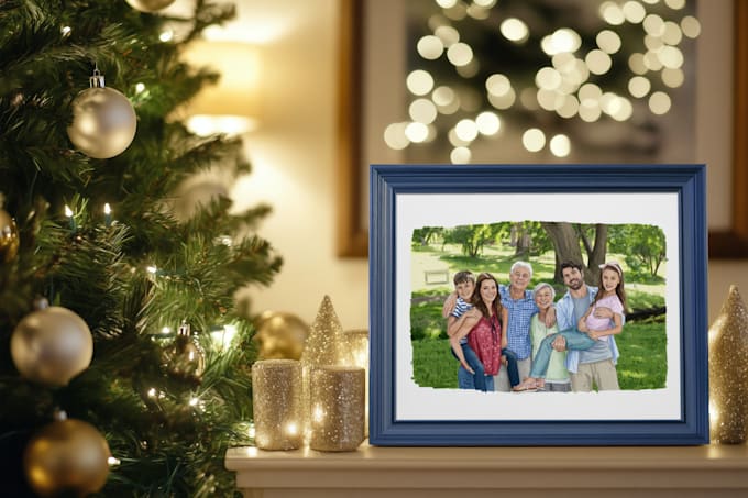 lovingly restore your memories by adding your loved one into your photo