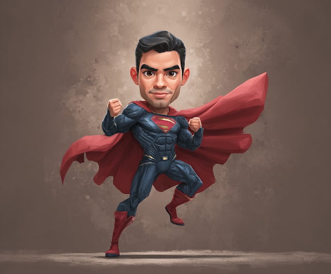design original superhero character