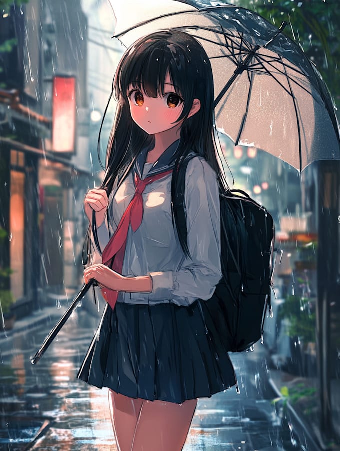 draw commission into anime or manga style art