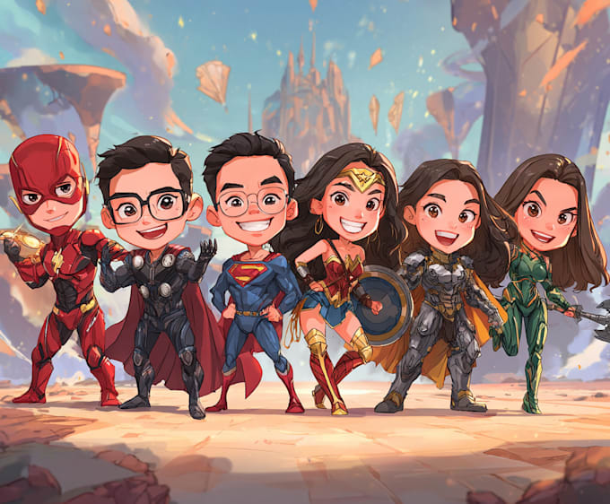 did superhero cartoon character for you