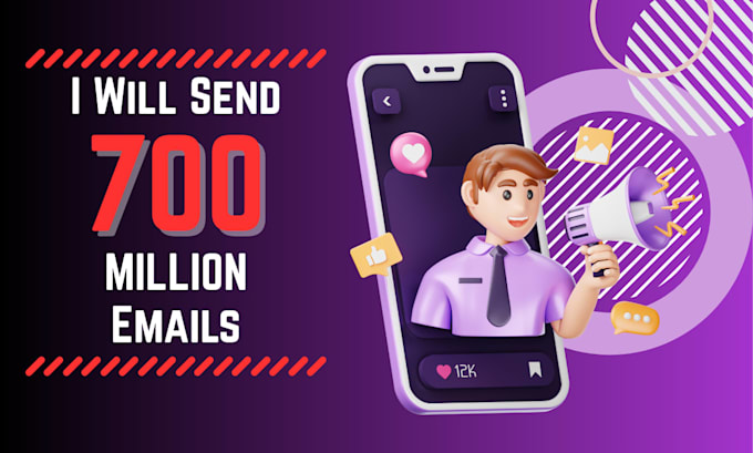 send 100 million bulk emails, bulk email blast and email campaign to inbox