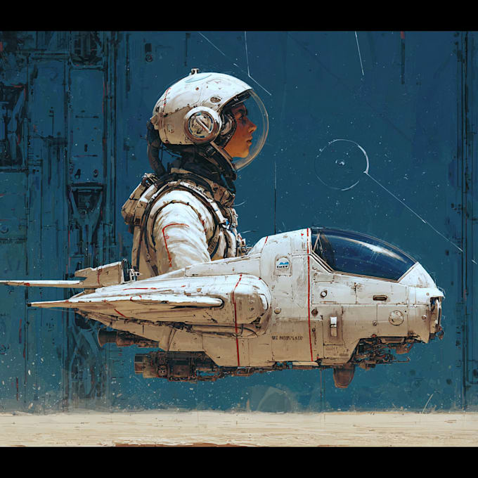 sci fi illustration and sci fi art