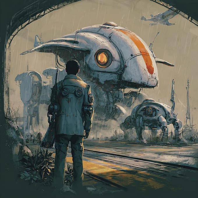 sci fi illustration and sci fi art