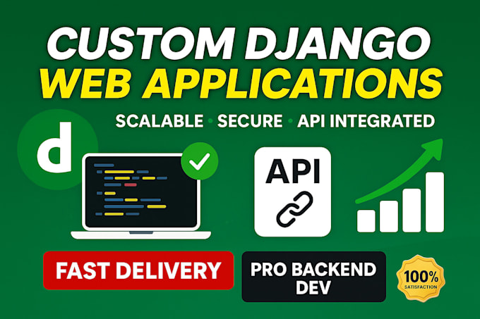 develop a custom python django web app