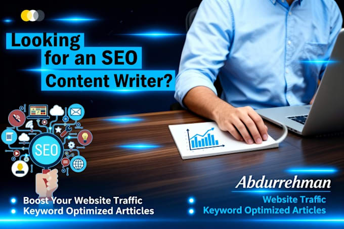 write SEO optimized articles and blog posts for your website