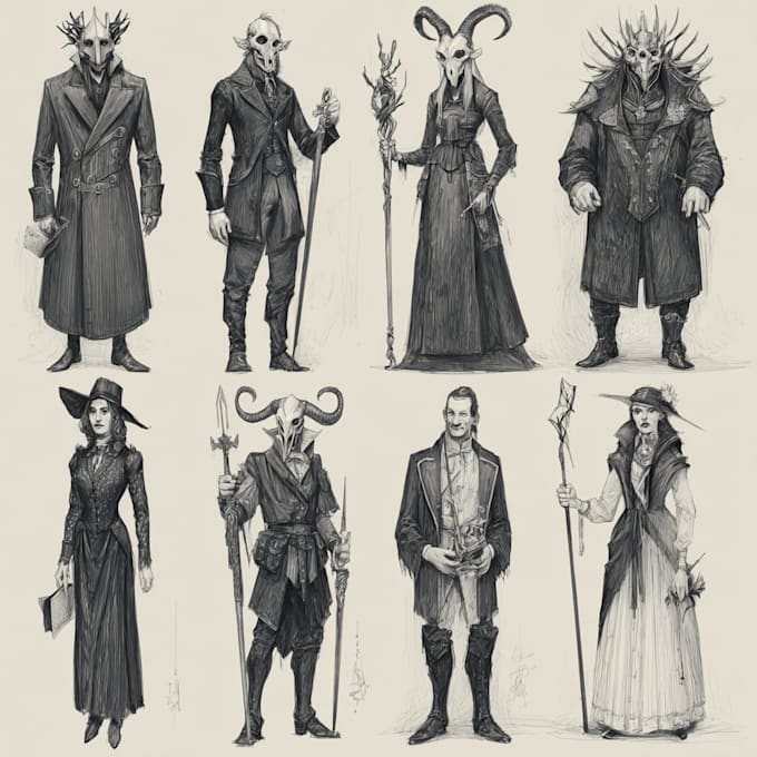 do fantasy horror and fantasy horror character