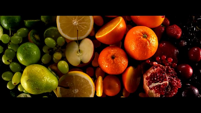 edit food videos with text, transition, music