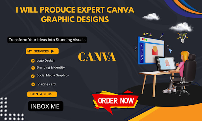 produce expert canva graphic designs
