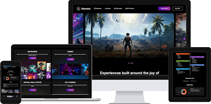 create professional full stack web apps