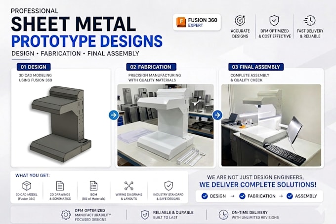 do prototyping design concepts with sheet metals