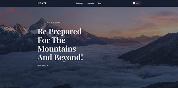design and develop a professional full stack website
